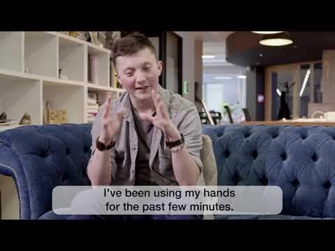 AmbitiousAutism's tweet card. Young people explain communication | Ambitious about Autism