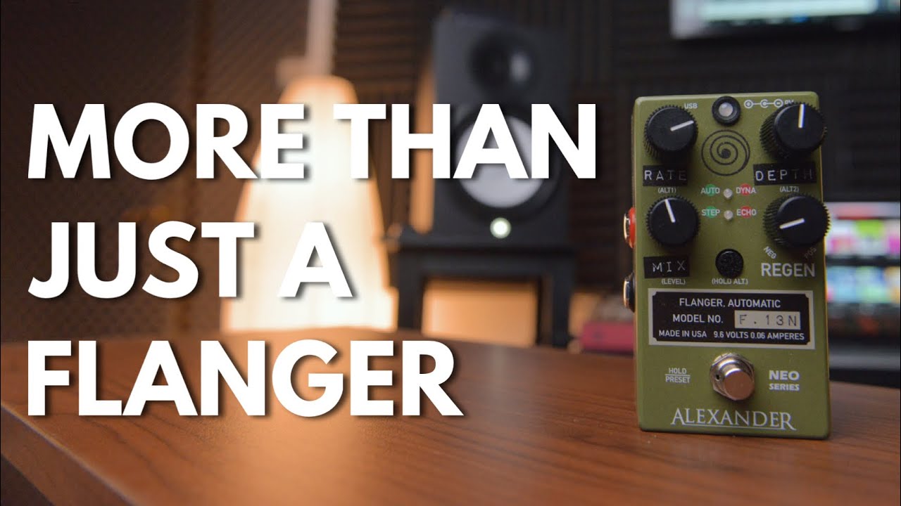 rigrigrigdemo's tweet card. Alexander Pedals F13 Neo Flanger