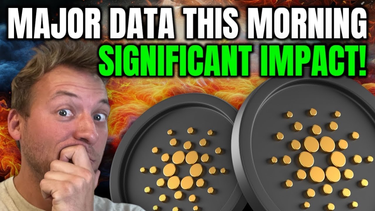 LuckSide's tweet card. CARDANO ADA - MAJOR DATA THIS MORNING!!! SIGNIFICANT IMPACT!