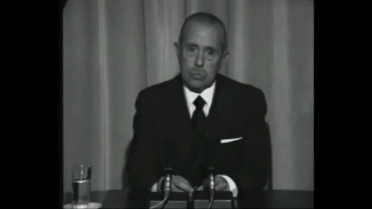 matthewtree's tweet card. Arias Navarro recitant Joan Brossa