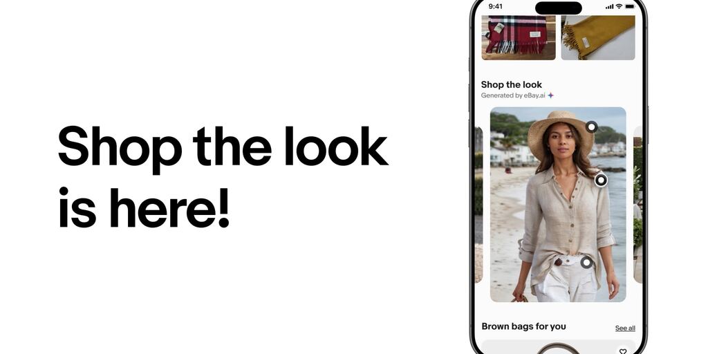 listranksell's tweet card. Powered by eBay.ai, fashion enthusiasts can now try a more personalized and exciting shopping experience.