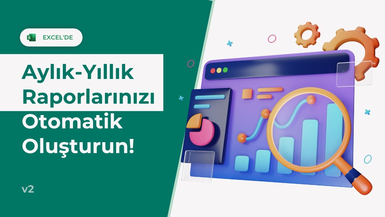 Excel_751's tweet card. Excel'de Hazır Yıllık-Aylık Rapor Şablonu (Otomatik Oluşan Raporlar)...
