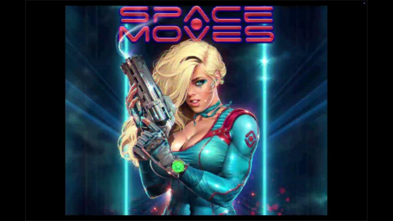 RetrobytesGames's tweet card. Space Moves , Part 2, Beta 8 for the Amiga 500.