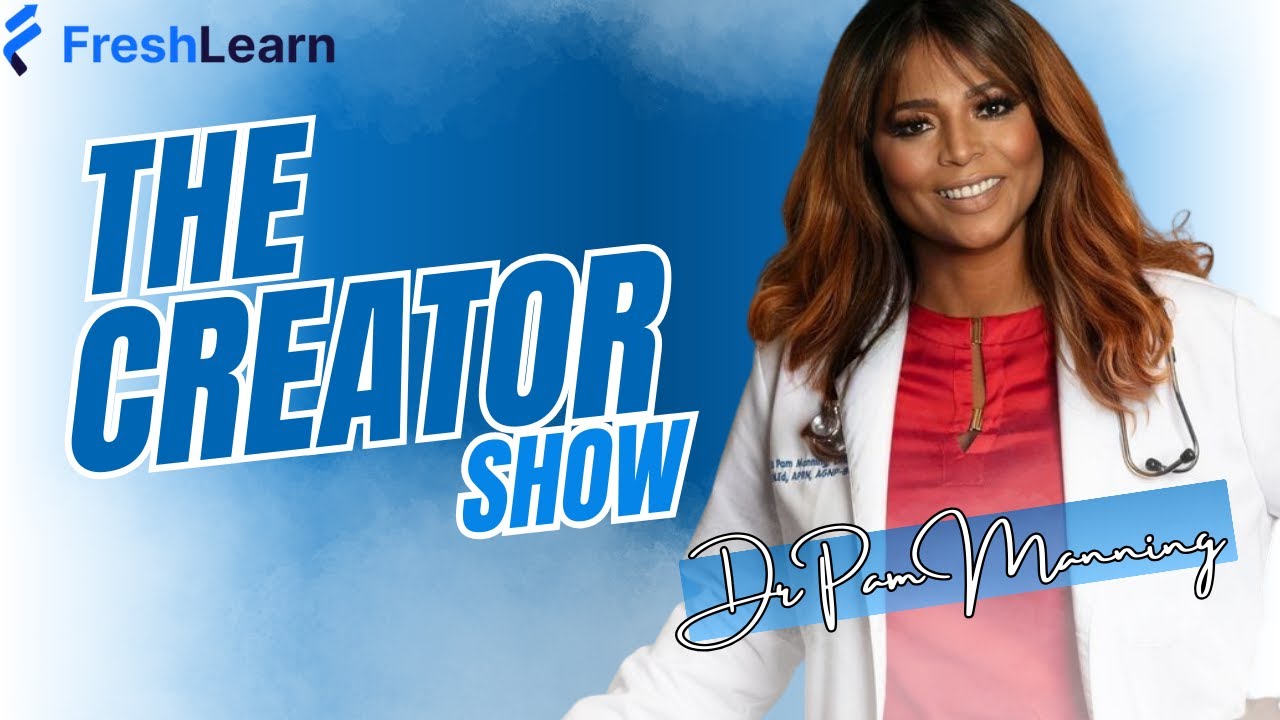 FreshLearnHQ's tweet card. Dr. Pam on NCLEX Success, Nursing Education & Building Online Impact...