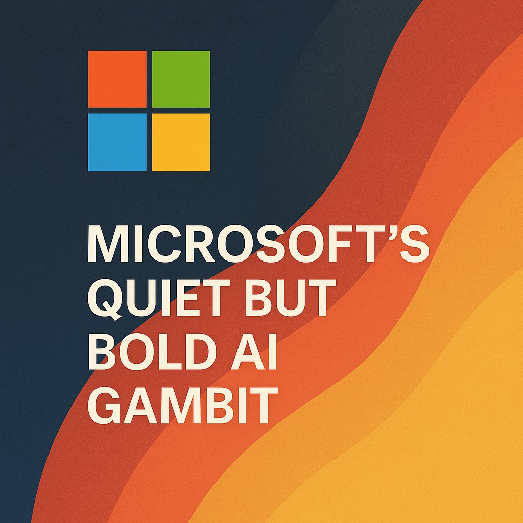 algofacttech's tweet card. Why MAI Models Could Reshape the Game.