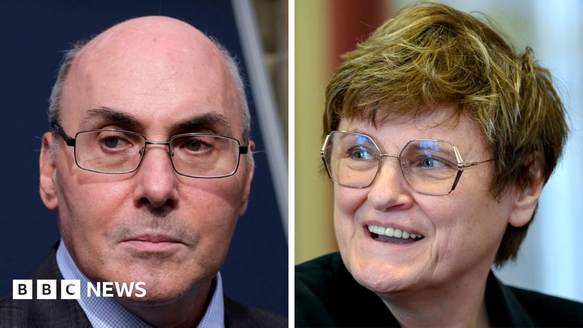 BBCBreaking's tweet card. Katalin Kariko and Drew Weissman developed the technology which led to Moderna and Pfizer/BioNTech vaccines.