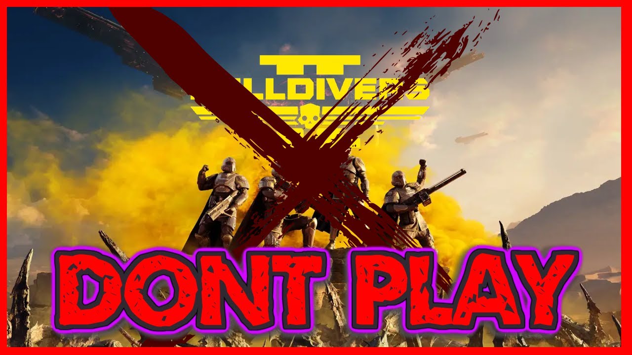 DefianceLlama's tweet card. Dont Play Helldivers 2 Unless #helldivers2
