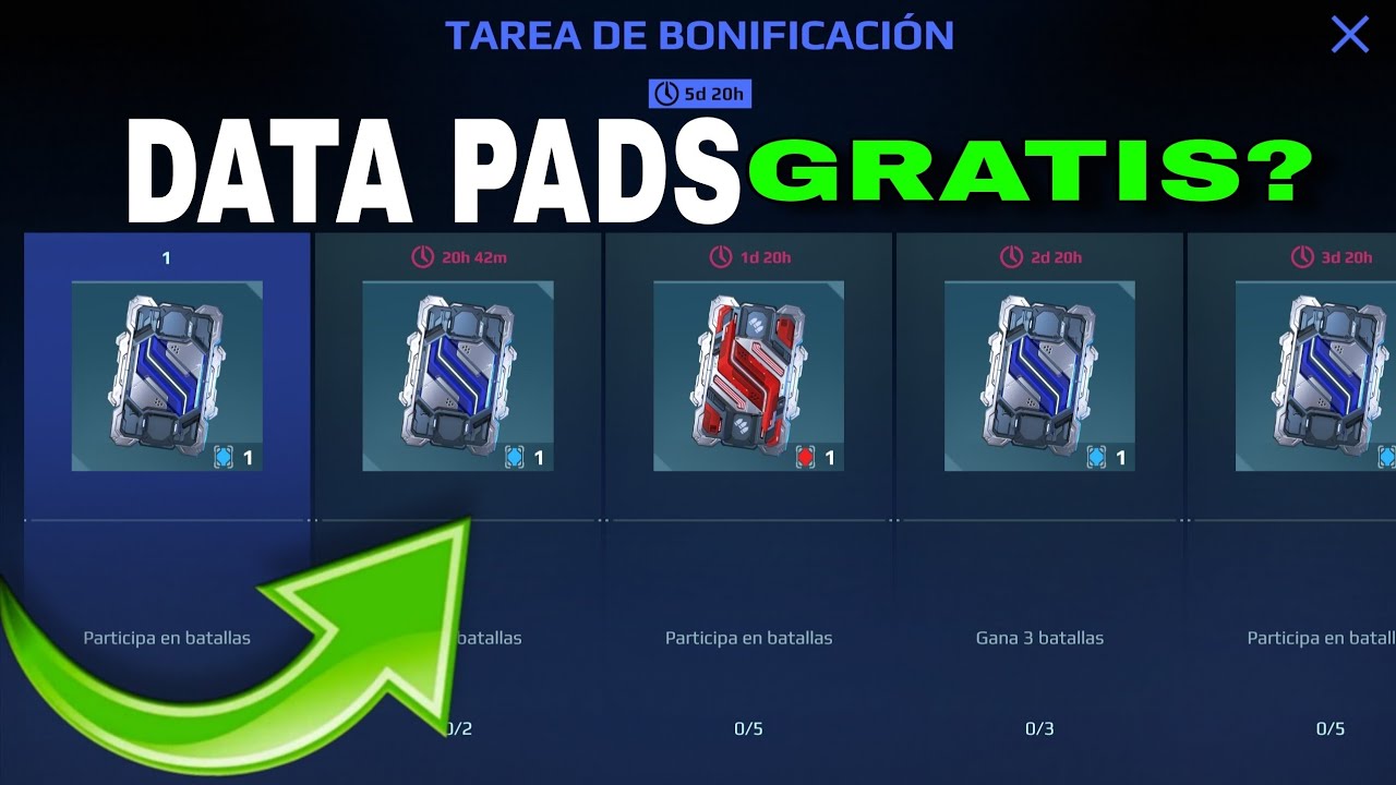 Turb0commander's tweet card. DATA PADS GRATIS OTRA VEZ❓️ | NUEVA TAREA DE BONIFICACION GRATIS? –...