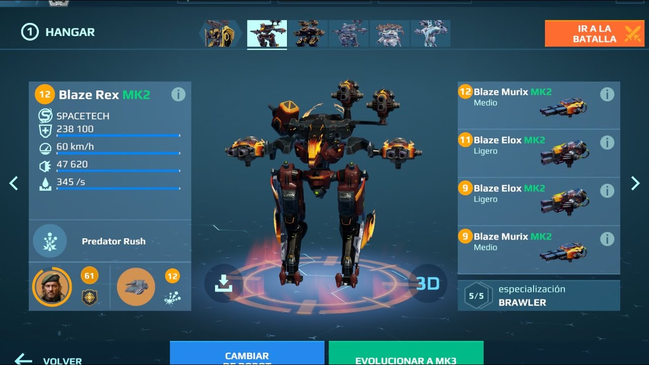 Turb0commander's tweet card. 🔴DIRECTEANDO UN RATILLO, VAMONOS‼️!!– War Robots STREAMING