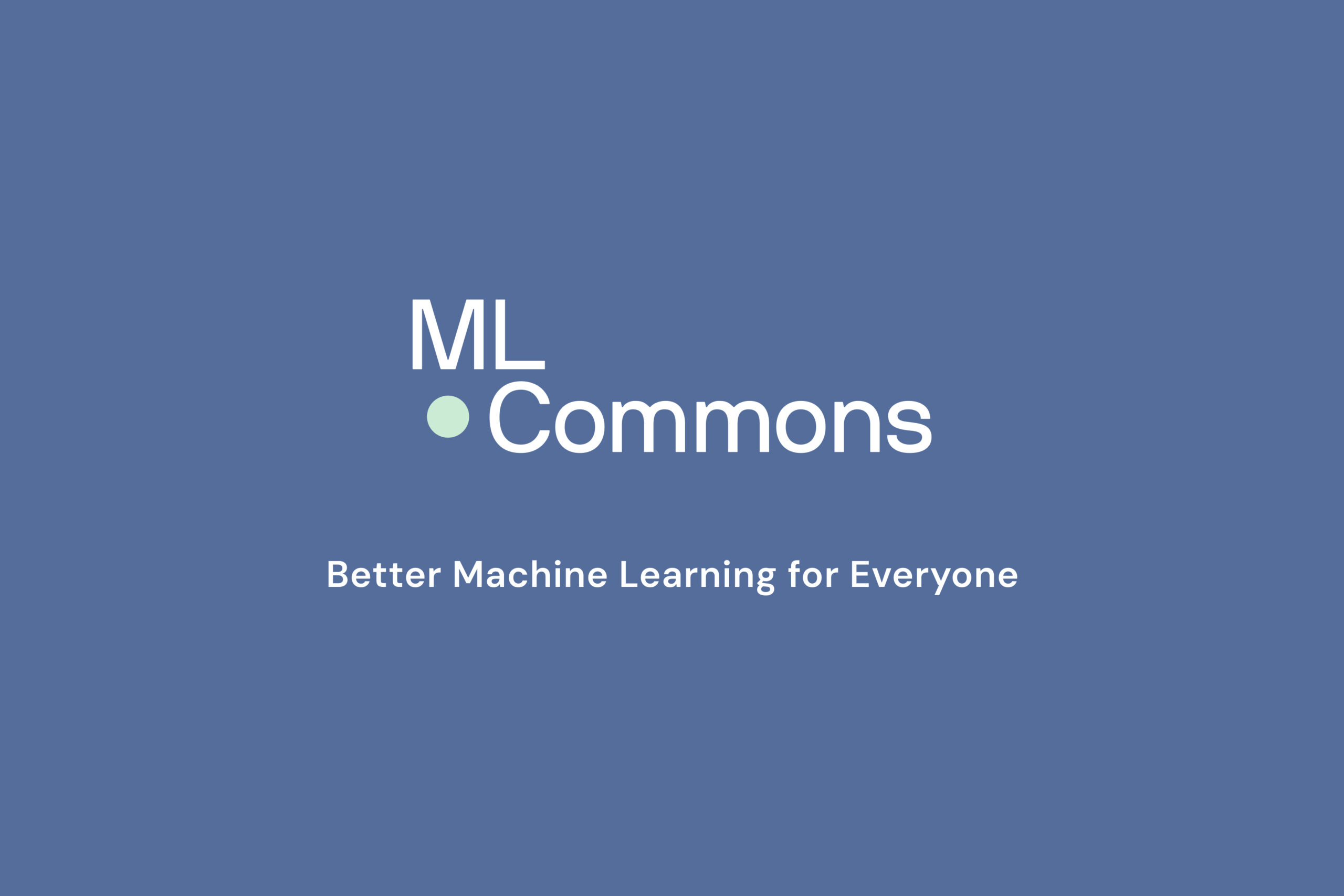 MLCommons's tweet card. Introducing a data-centric platform and community for competitions and building better ML.