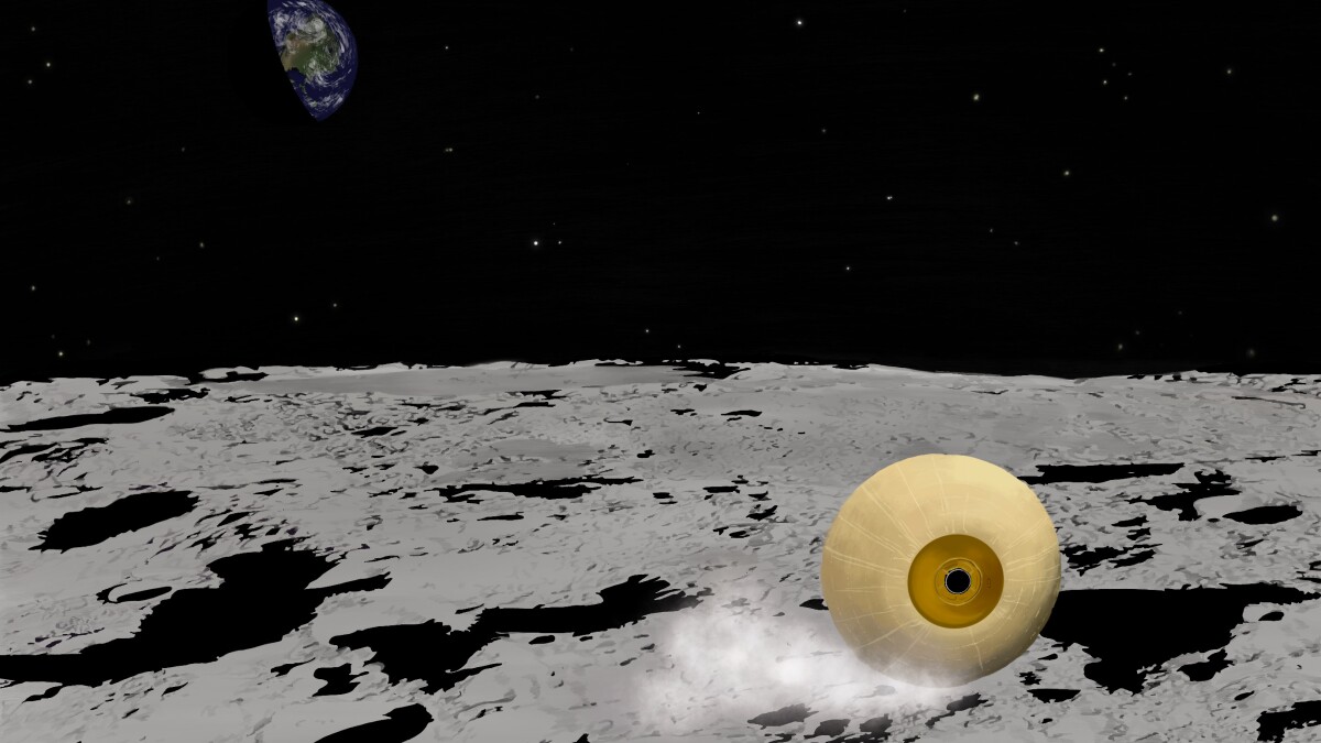 VTBCasts's tweet card. We're used to rovers exploring the Moon or Mars to have legs and wheels for moving around, but a team at Texas A&M led by Robert Ambrose wants to go more geometrical with a new mobile robot shaped...