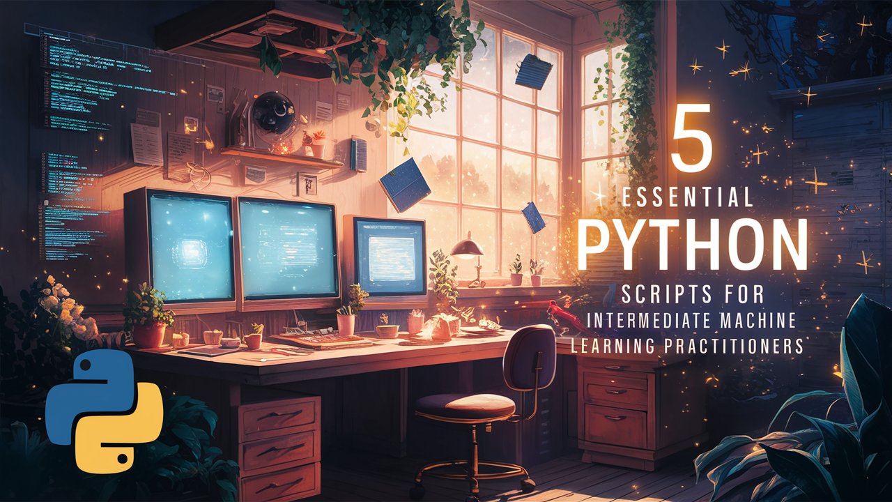 5ergio_Cuellar's tweet card. In this article, you will learn how five focused Python scripts can automate repetitive parts of your machine learning workflow, from feature engineering to experiment tracking, so you can spend more...