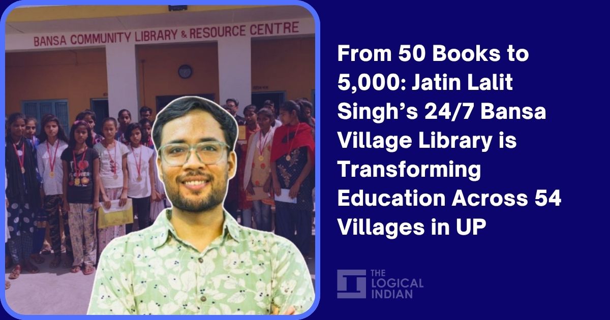 LogicalIndians's tweet card. Women, historically excluded from educational spaces in the village, have found a safe haven through the library’s Pop-Up Library Project, which brings books
