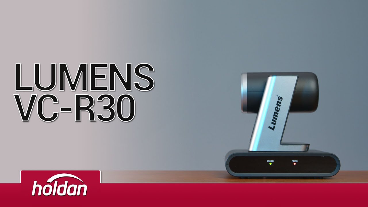 HoldanBlog's tweet card. Lumens VC-R30 PTZ Camera - An entry level PTZ option for any budget!