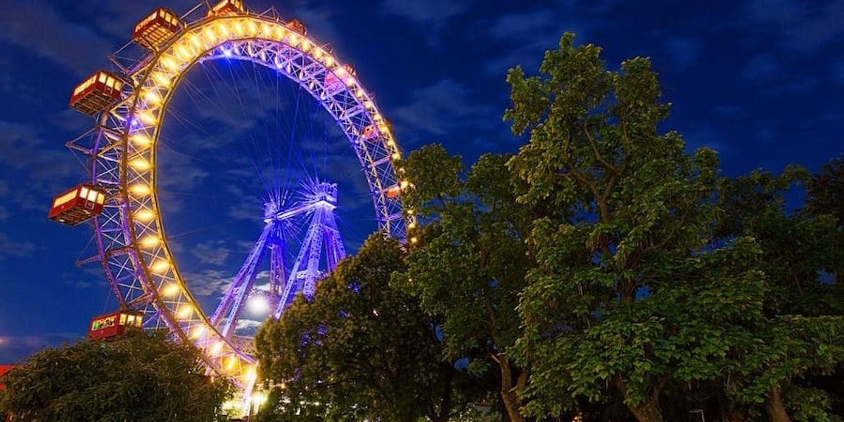 LDP_Economics's tweet card. IAAPA Expo Europe 2023 took place in Vienna, next to the Prater Wien amusement park. LDP explored the famous park and all it had to offer.