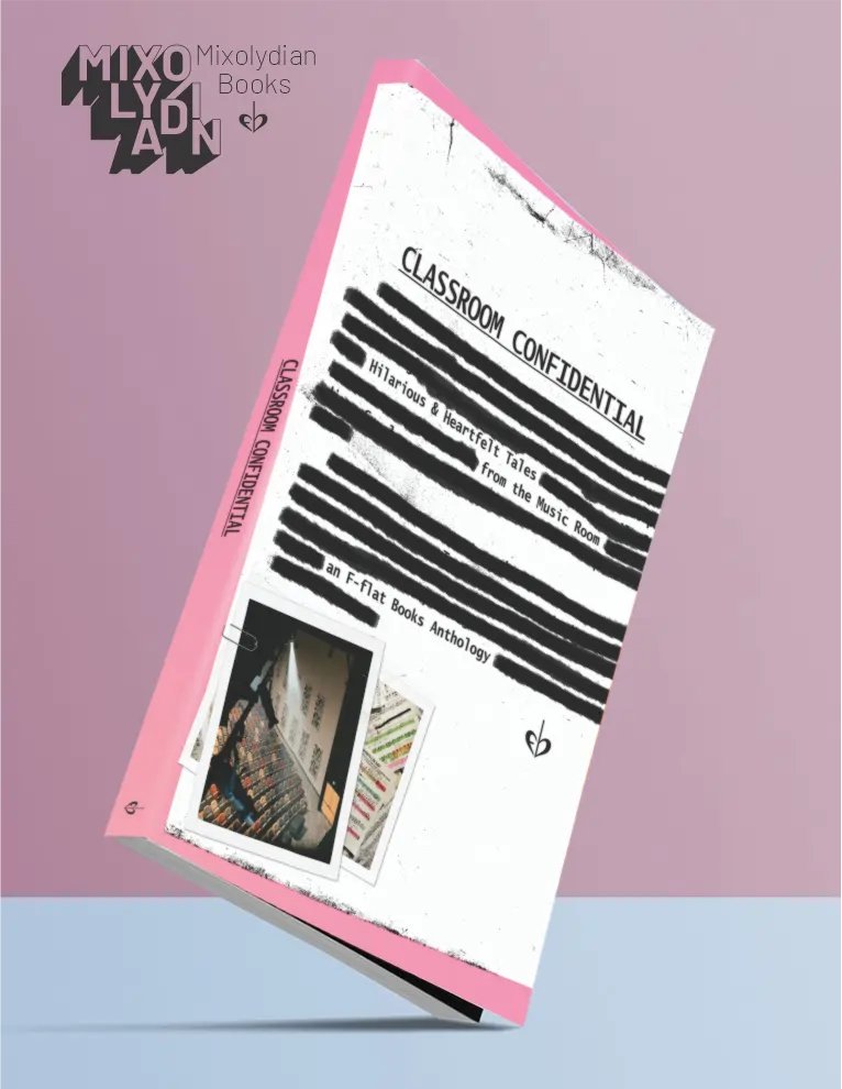 vickyweberbooks's tweet card. F-flat Books is proud to present our first anthology of stories and the launch of our new imprint, Mixolydian Books, an imprint centered on telling nonfiction stories of educators and artists.  To...