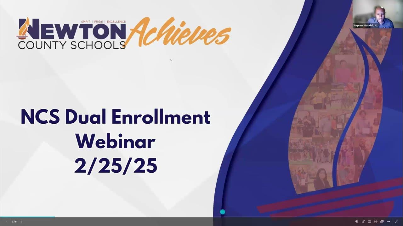 ccr_newton's tweet card. NCS Dual Enrolllment Webinar 2025