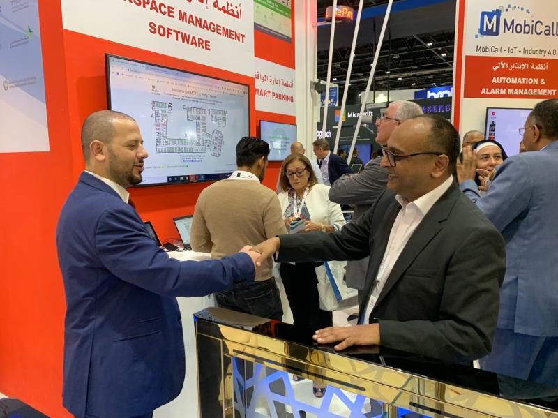 ZubairK's tweet card. Day 3 @GITEX2019 myself and Yasar Hussain presenting Asure Software range of #asurespace solutions including #smartview and #resourcescheduler for a #smartoffice. Pop by to our booth H4-A10 and say...