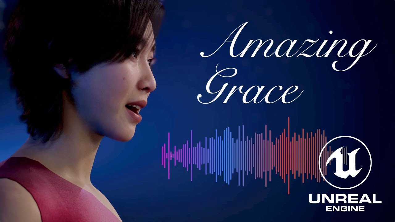 _virtucci's tweet card. Unreal Engine 5.5 MetaHuman Facial Animation from Song Audio File |...