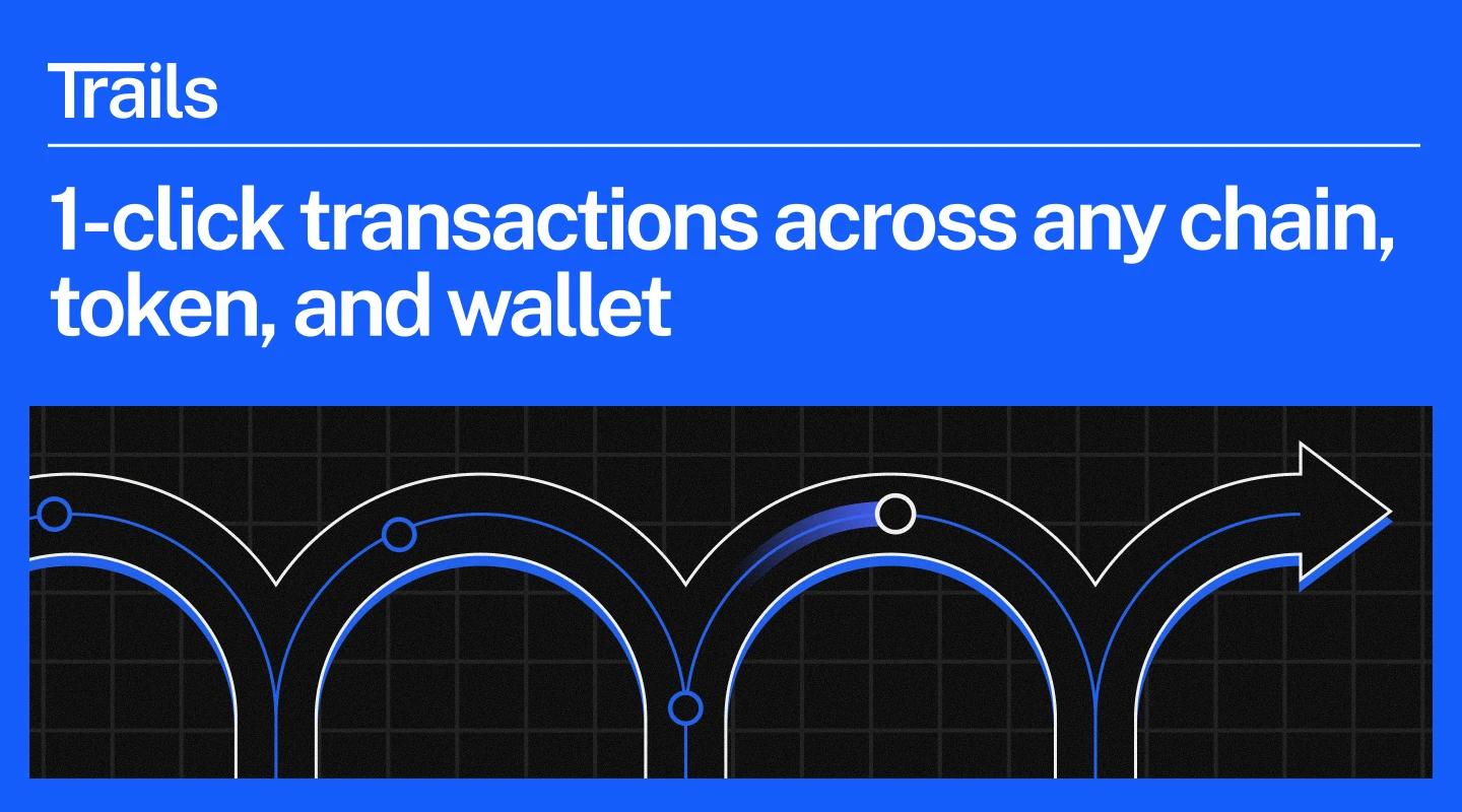 0xsequence's tweet card. Trails is the intent-powered transaction engine that turns fragmented balances into instant liquidity, unlocking the full spending power of crypto.
