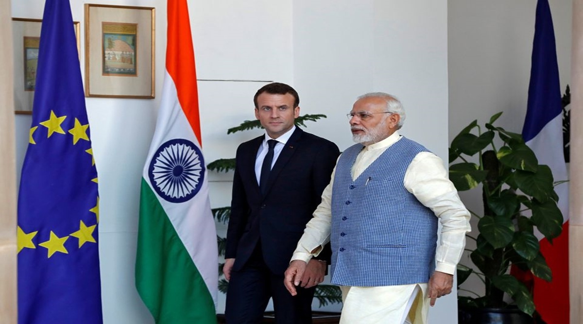 FinancialXpress's tweet card. India looks at France as a ‘trusted’ partner in countering myriad security challenges from the seabed to space and from cyber to oceans.