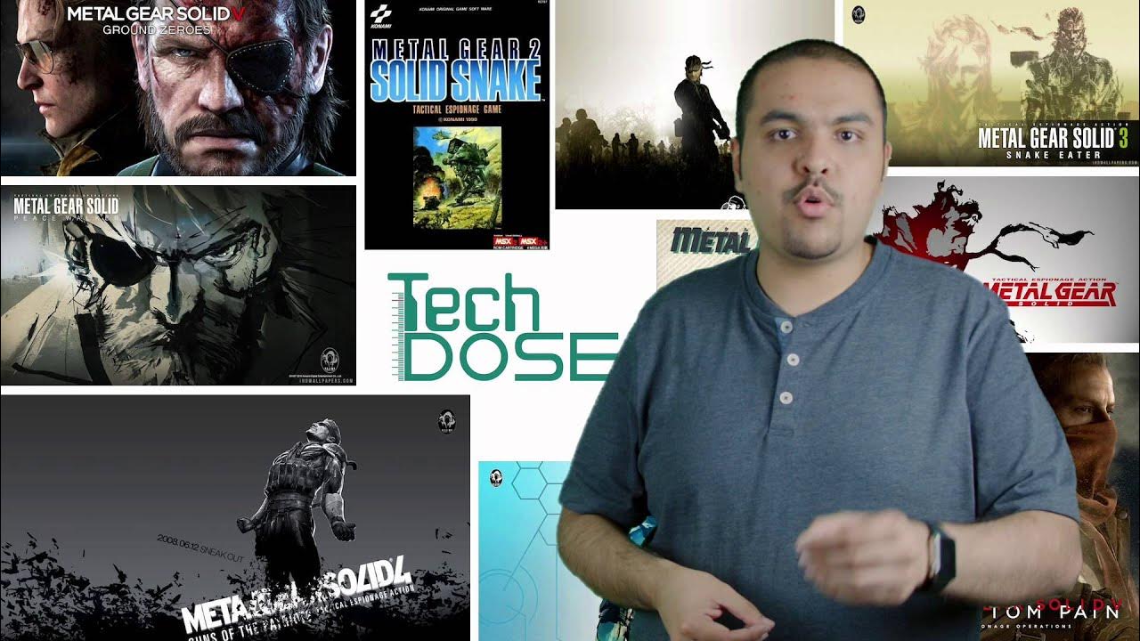 TechDose_'s tweet card. عالم الألعاب ٩ / سلسلة قصة ميتل جير ( Portable OPS & Peace Walker )