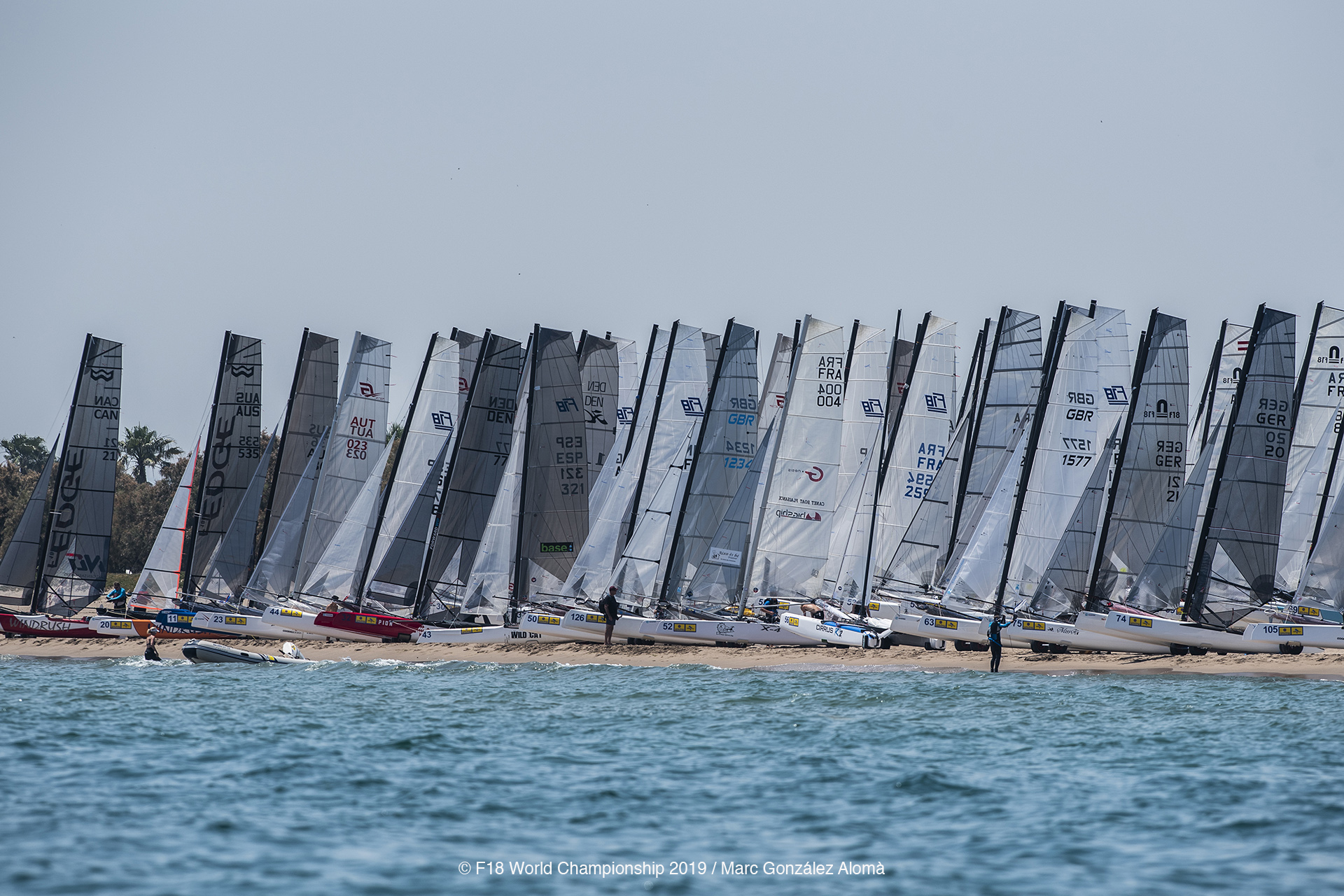 Formula18Class's tweet card. Based on excellent memories of 2018 Europeans and 2019 Worlds held in Costa Brava, IF18CA World Council unanimously approved the