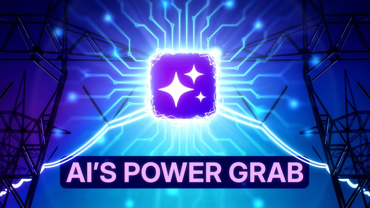 proof__news's tweet card. How AI is Hogging the Electric Grid