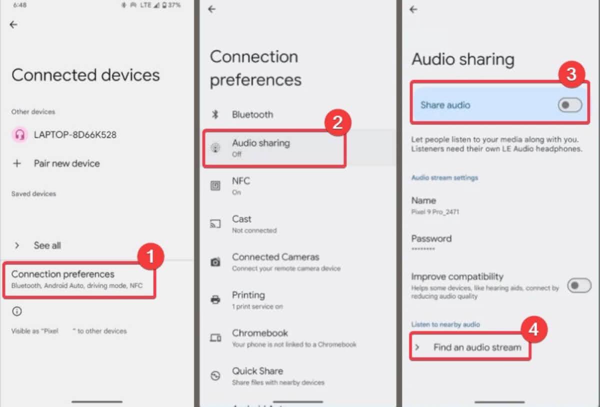 cheinyeanlim's tweet card. Is Auracast Audio Sharing the Game-Changer Pixel Users Need? Imagine effortlessly sharing your playlist with friends or streaming crisp audio directly to