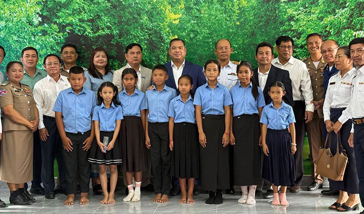 KhmerTimes's tweet card. Plan International Cambodia has given more than 53,000 children in Stung Treng province better access to education with its Lifelong Learning Programme from 2022 to 2025.
