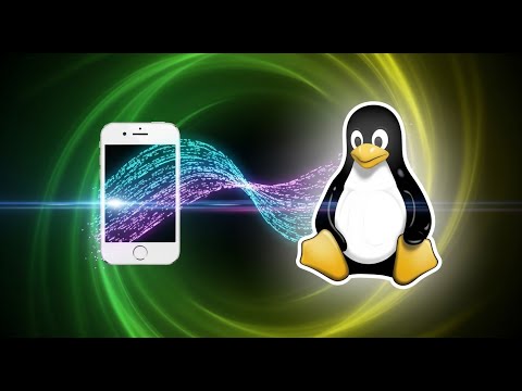 KaosSverige's tweet card. File Transfer Between iPhone & Linux #linux #FOSS #CachyOS #Nobara #PikaOS #EndeavourOS