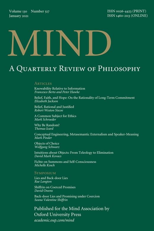SustainHistory's tweet card. Abstract. We present a formal semantics for epistemic logic, capturing the notion of knowability relative to information (KRI). Like Dretske, we move from