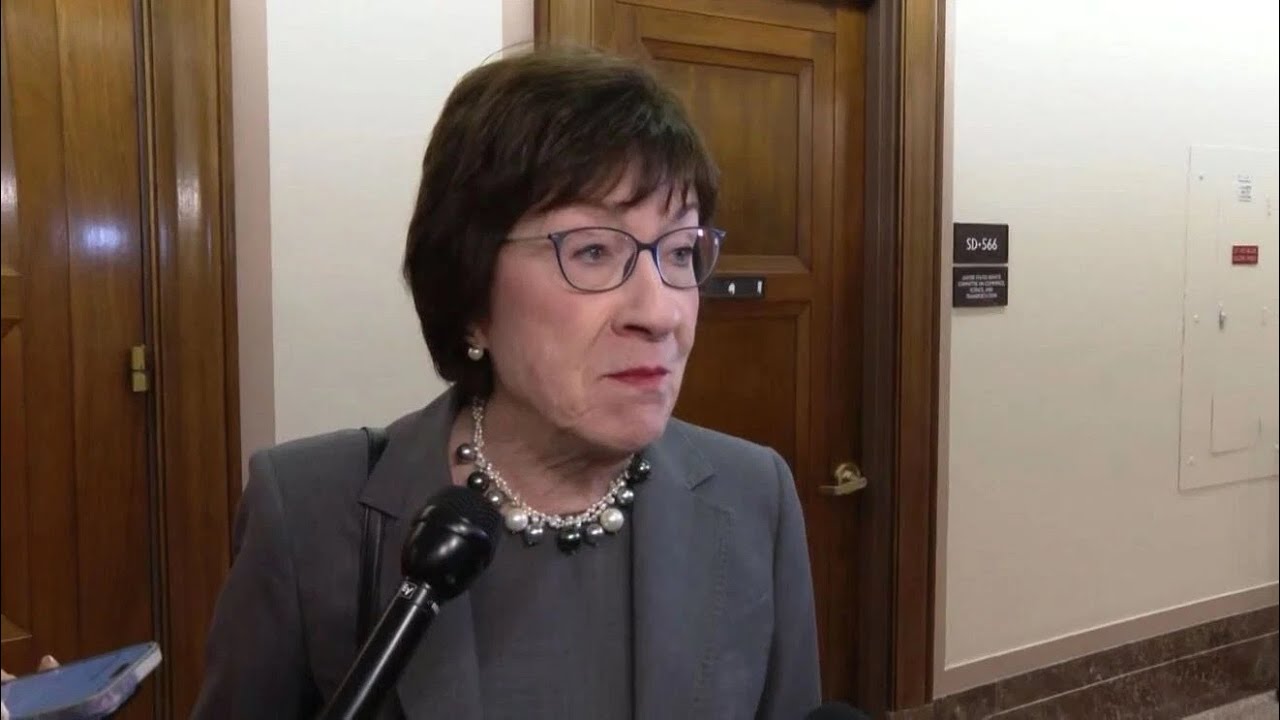 BruceBourgoine's tweet card. Susan Collins faces formidable challenger as polling craters