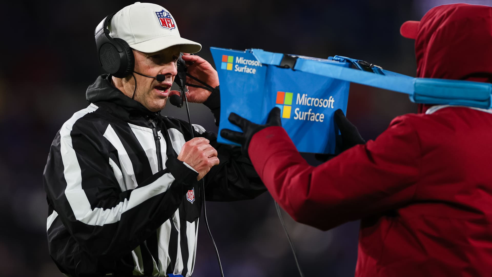 marketcompiler's tweet card. Microsoft and the NFL announced a multiyear extension of their partnership to bring real-time analysis to the sidelines using Microsoft Copilot and Azure AI.