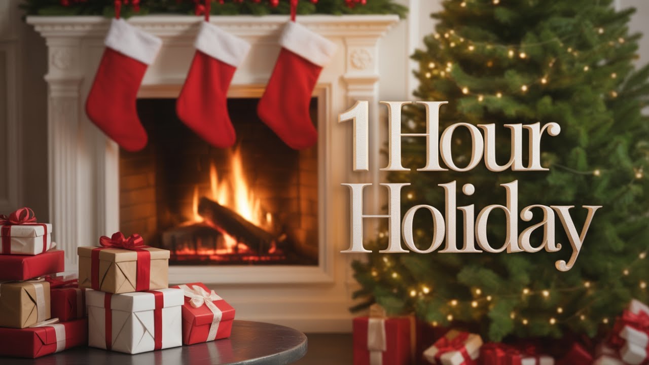 FreeFlowTracks's tweet card. Christmas Classics – 1 Hour of Timeless Holiday Music (Fireplace...