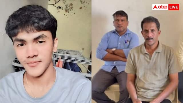 ABPNews's tweet card. Mumbai News: मुंबई में मराठी ना बोलने पर कुछ लोगों ने लोकल ट्रेन में छात्र की पिटाई कर दी. स्ट्रेस में छात्र अर्णव खैरे ने की फंदे से लटककर खुदकुशी कर ली.