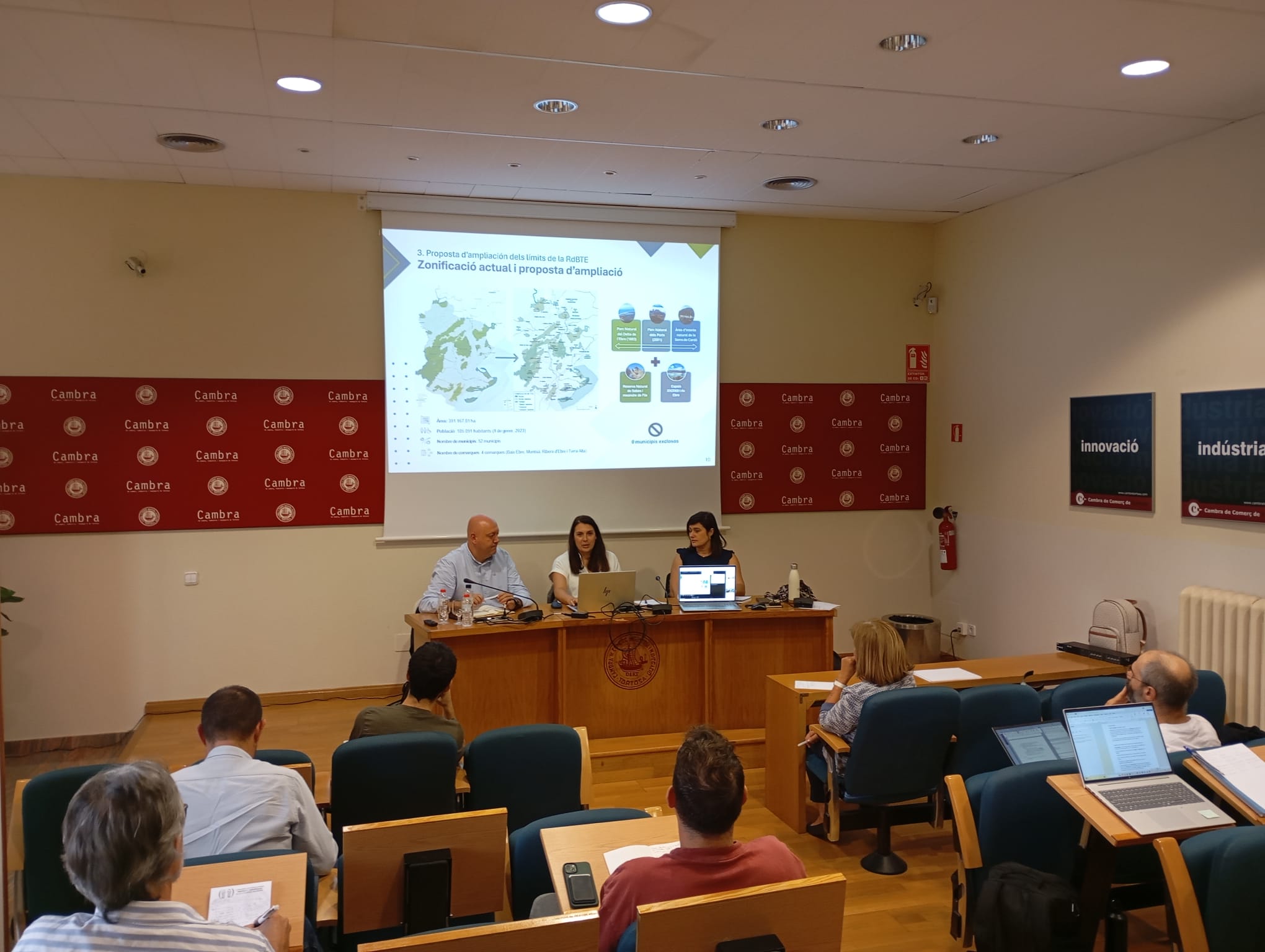 RBTerresEbre's tweet card. El Consorci de Polítiques Ambientals de les Terres de l’Ebre (COPATE), com a ens gestor de la Reserva de la Biosfera de les Terres de l’Ebre, ha celebrat una reunió estratègica amb els Grups de...