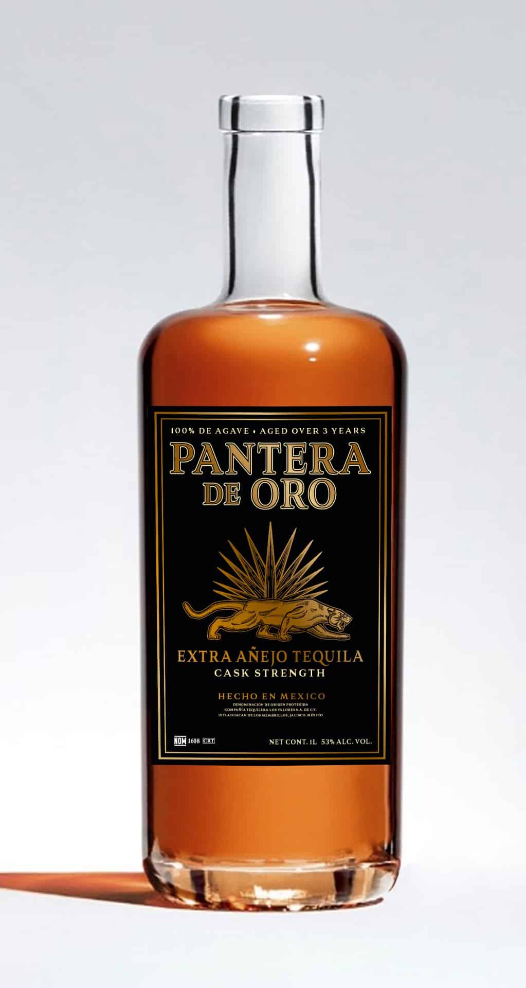 drinkhacker's tweet card. Pantera de Oro is a new tequila that, for now, exists only as an extra anejo. That’s always a little alarming to me — tequila should start with the basics and grow from there — bu…