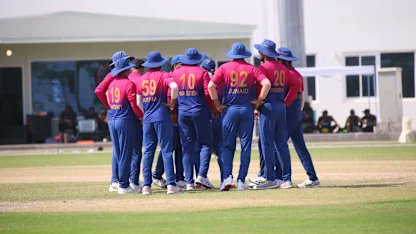 AssociateCric's tweet card. Muhammad Waseem’s team right the wrongs of 2024 heartbreak with guaranteed top three finish in Asia/East Asia-Pacific Qualifier in Oman, securing their path to India and Sri Lanka next year.