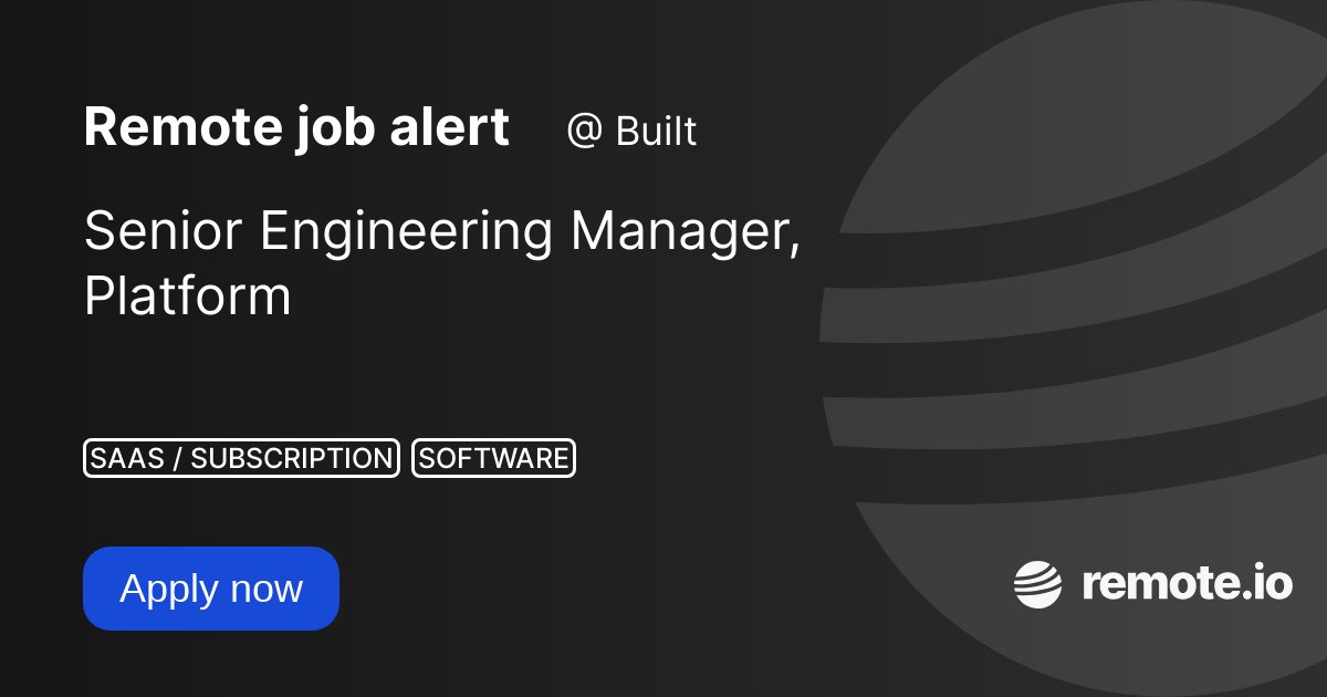 StaffingRe80185's tweet card. Built is a growth-stage company at the intersection of FinTech and PropTech. We are on a mission to change the way the world gets built with technology and services that streamline the $1.4T U.S....