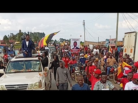 swiftpub's tweet card. BOBIWINE HEADING TO BUSHENYI