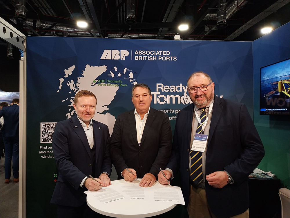OffshoreWINDbiz's tweet card. The UK’s Associated British Ports (ABP) has teamed up with France’s BrestPort and Ireland’s Shannon Foynes Port to establish the Global Floating Offshore Wind Ports Alliance (FLOW Ports Alliance) to...