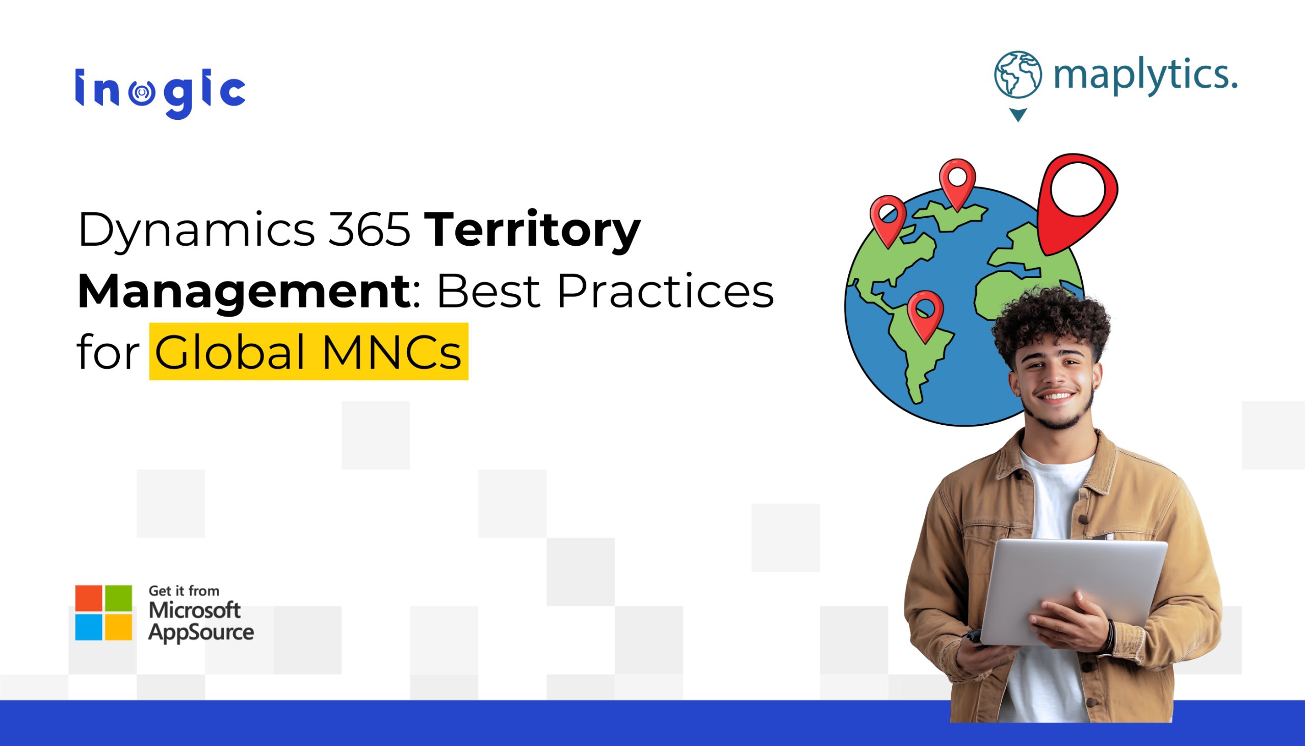 Maplytics's tweet card. Learn top Dynamics 365 Territory Management best practices to boost sales efficiency and global team performance.