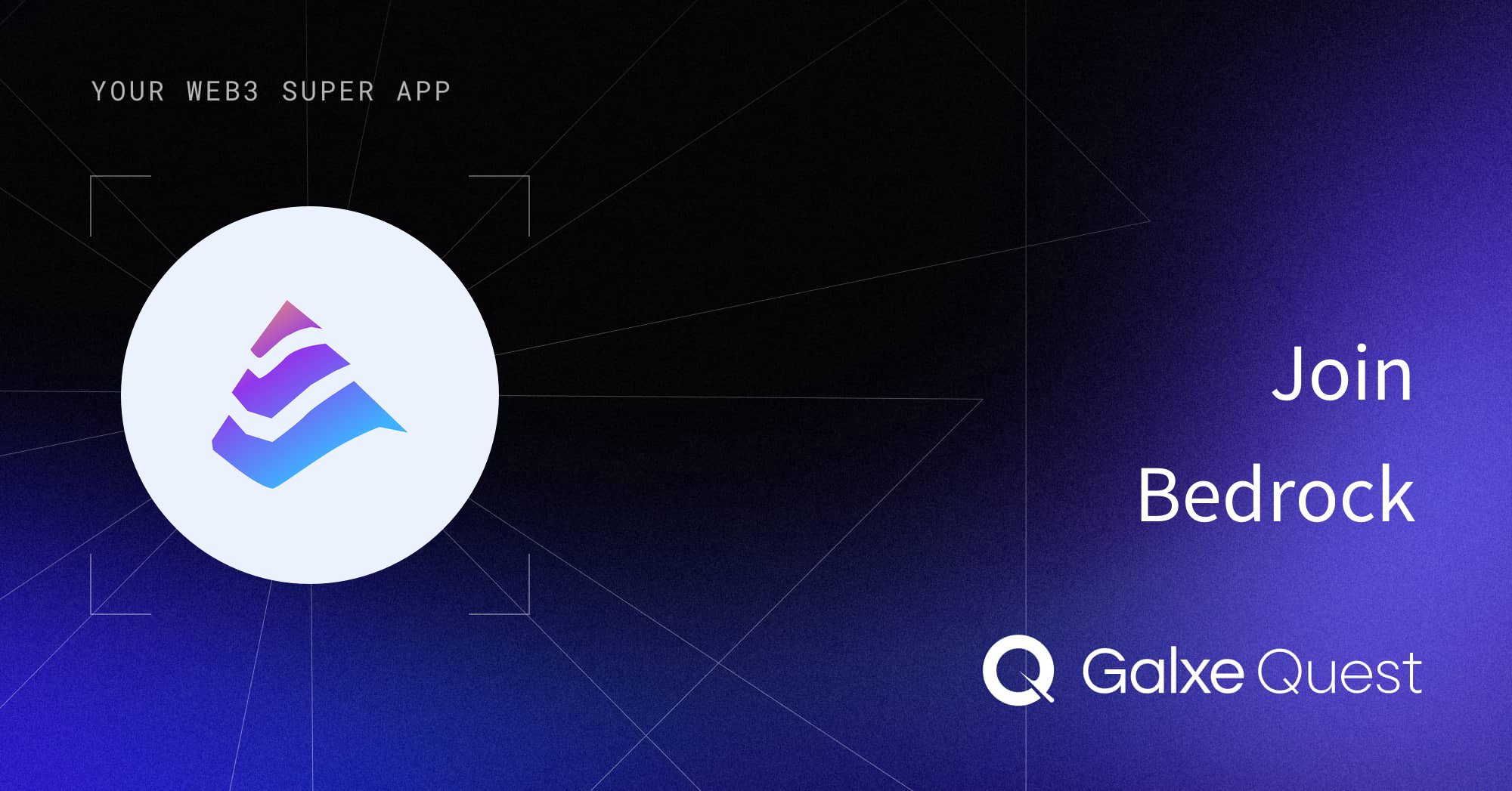 c0w3b's tweet card. Contribute to Bedrock on Galxe and collect rewards such as NFTs, tokens, OATs, loyalty points and more.