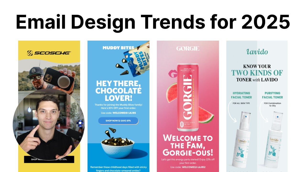 SubjectLine's tweet card. Top 5 Email Design Trends - What You Need To Know in 2025