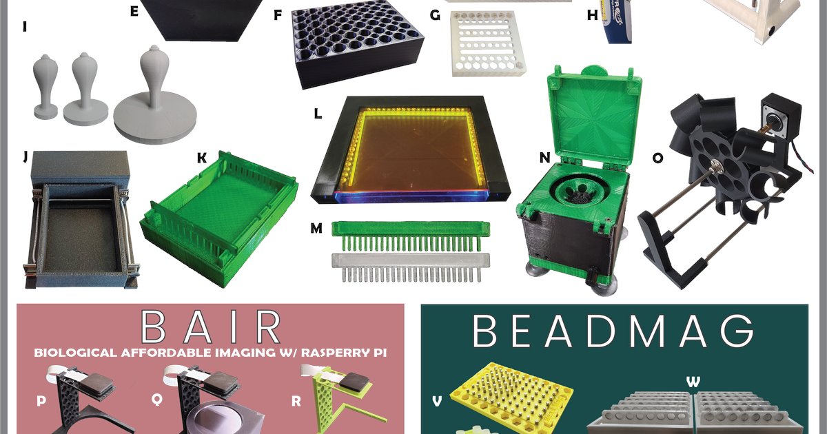 SarraceniaMason's tweet card. COBLE - Collection Of Bespoke Laboratory Equipment by Plants X Tech | Download free STL model |...