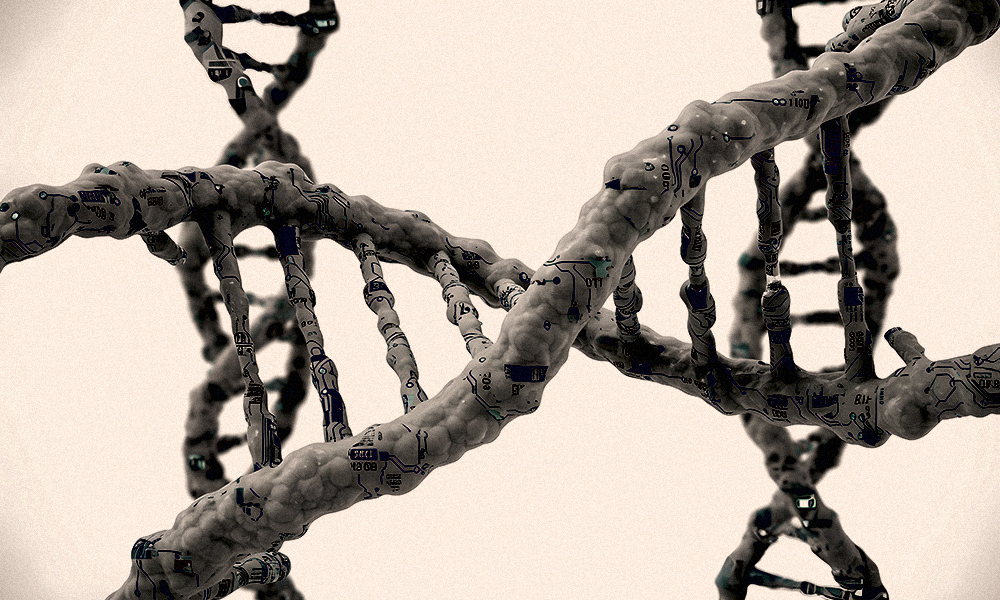 ArtificialOther's tweet card. Alan Turing and John von Neumann saw it early: the logic of life and the logic of code may be one and the same.