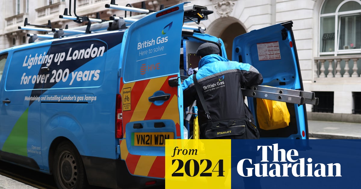 guardiannews's tweet card. Unite union says UK energy supplier’s bumper results ‘come off the back of exorbitant energy bills’
