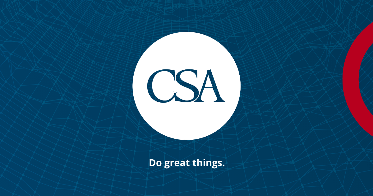 CSAcareers's tweet card. Discover how CSA can support your organization's mission with our world-class technology, mission, training, simulation and cybersecurity solutions.