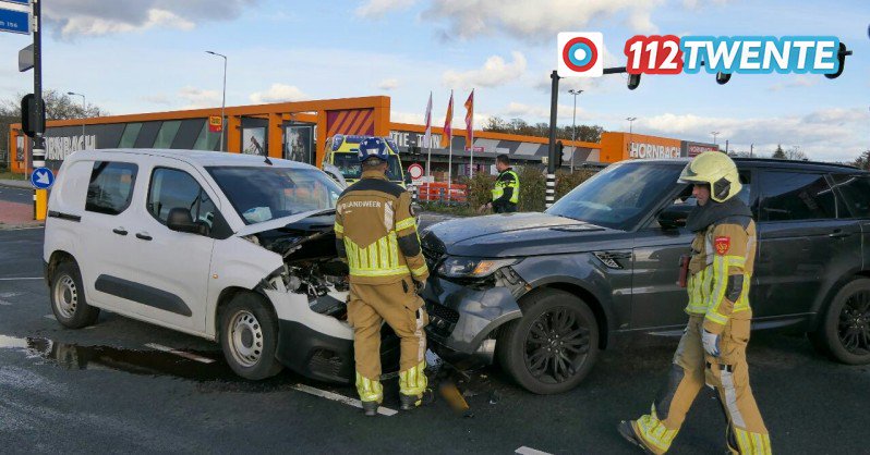 Verkeershinder door aanrijding op Zuiderval en oprit A35 in Enschede